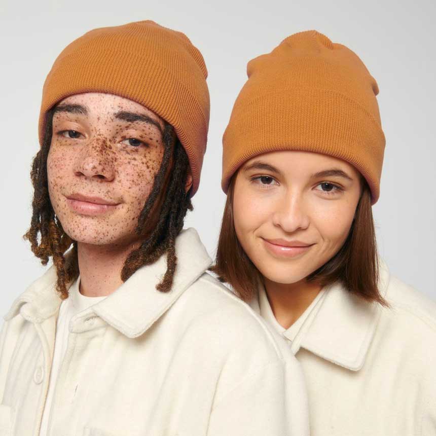 STAU772-Плетена Шапка Rib Beanie